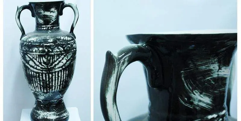 Ваза Помпея с ручками  Керамика